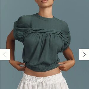 Elegant Green Women's Top